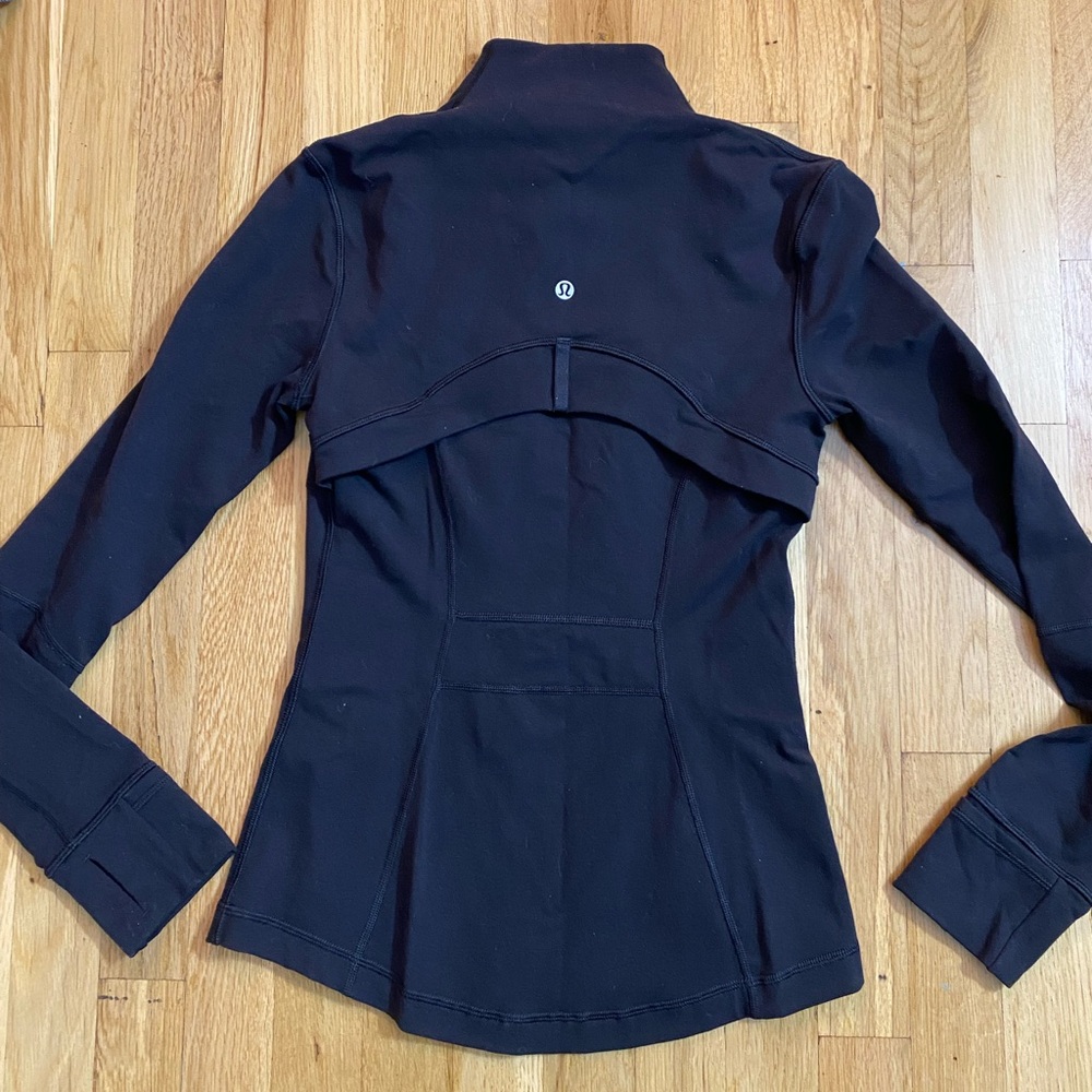 Lululemon Athletica Black Utility Jacket with High Collar